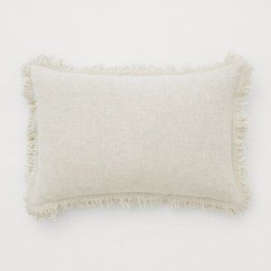 H&M Linen Blend Cushion Cover | 16x24 inches